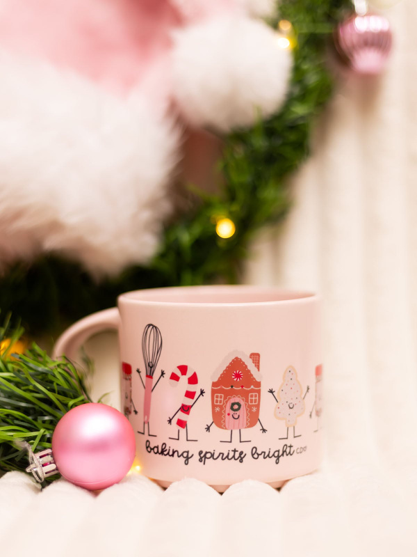 Baking Spirits Bright Christmas Large Ceramic Mug, 3 of 5