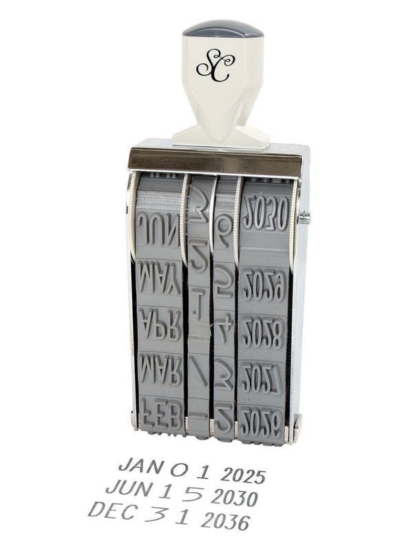 Classic Mega Date Stamp, 1 of 3
