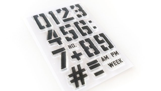 Numbers Are Awesome #11 4×6 Stamp Set, 2 of 2