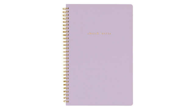 Notebook - Lilac with Maps, 1 of 8