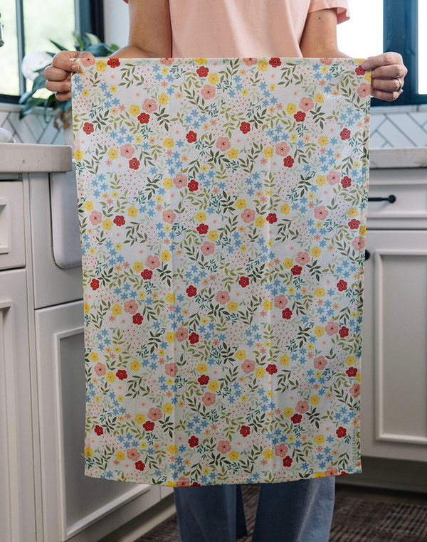 Wildflower Fields Tea Towel, 3 of 6