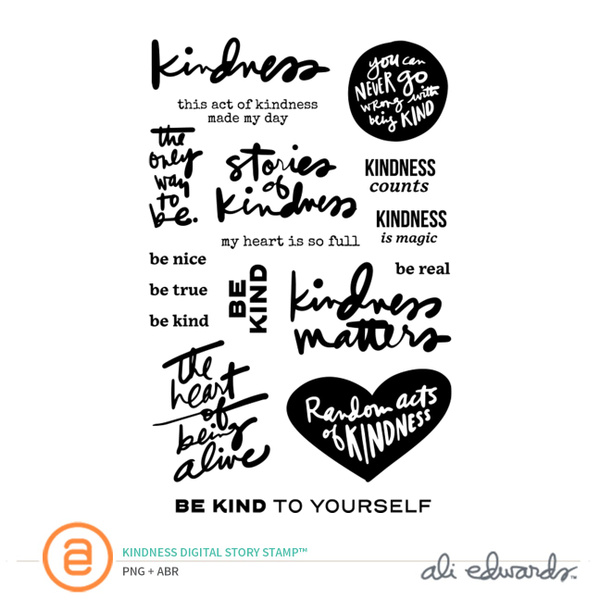 Kindness Digital Story Stamp™, 1 of 1