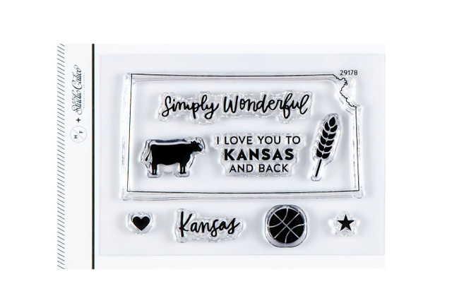 Stamp Set : 3×4 I Love Kansas by Hello Forever, 1 of 1