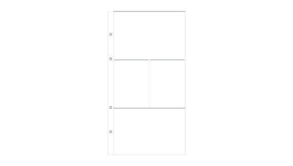6×12 Page Protector C  - FACTORY SECONDS, 1 of 4