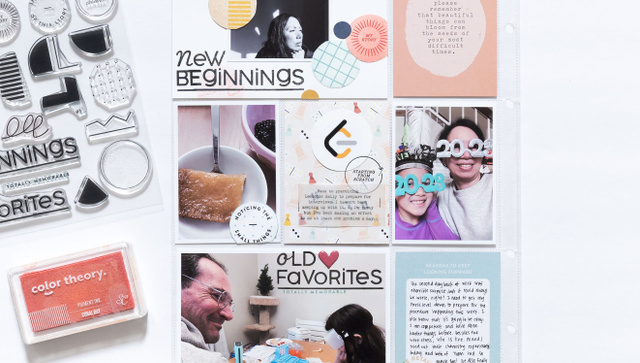 Stamp Set : 6×8 New Beginnings by Goldenwood Co, 7 of 7