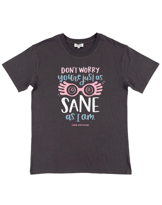 You're Just As Sane As I Am Tee - Pepper, 3 of 3
