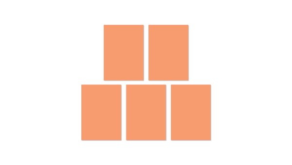 Color Collective 5×7 Cardstock Sticker Paper - Creamsicle, 1 of 1