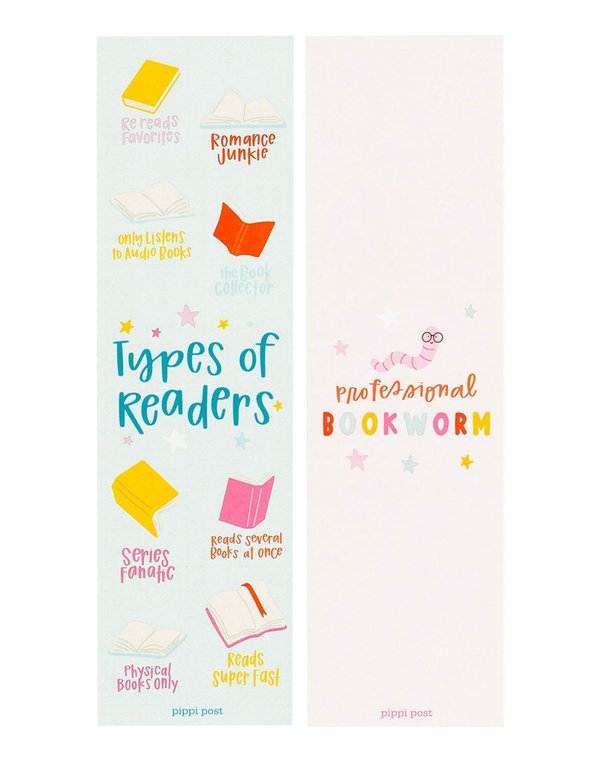 Types of Readers Bookmark Set, 2 of 3