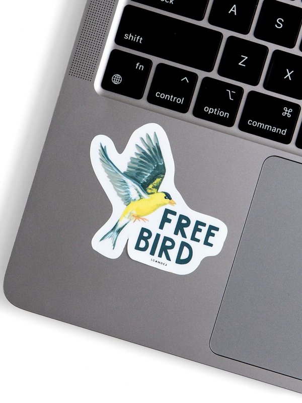 Free Bird Decal Sticker, 2 of 4