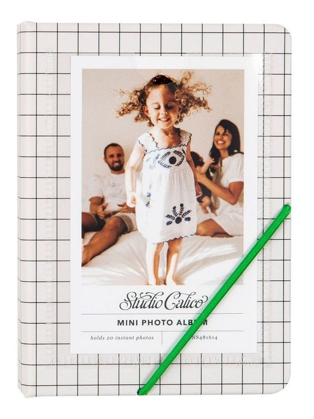 Black Grid Mini Photo Album, 1 of 3