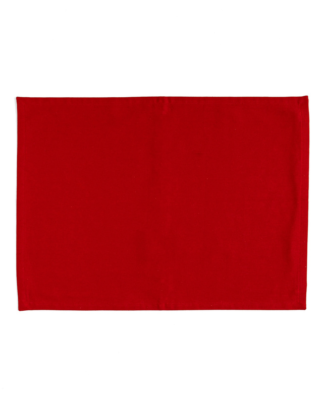 Yuletide Blooms Christmas Cloth Table Placemat Set, 4 of 4