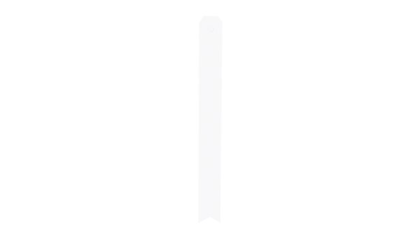 Slender Tag Booklet - White, 1 of 2