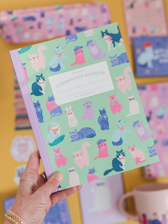 Cool Cats Composition Notebook, 1 of 3