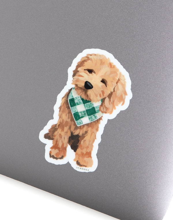 Golden Doodle Decal Sticker, 2 of 2