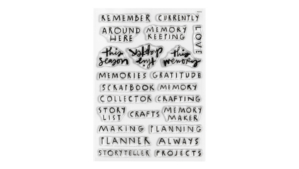 Stamps Are Fun 6×8 Stamp Set - February 2025 , 1 of 2