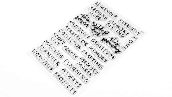 Stamps Are Fun 6×8 Stamp Set - February 2025 , 2 of 2