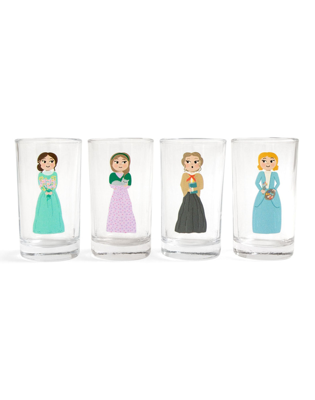 Little Women Mini Juice Glass Set, 2 of 2