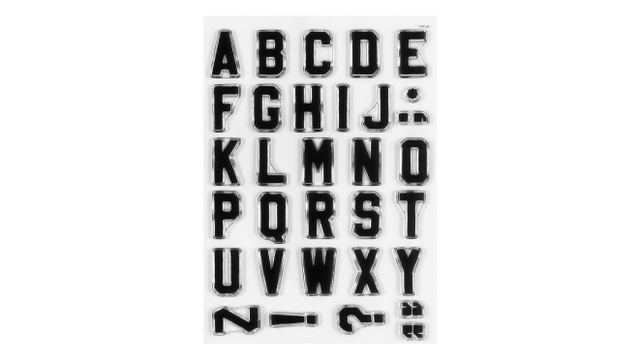 Alphas Are Awesome #10 6×8 Stamp Set, 1 of 2