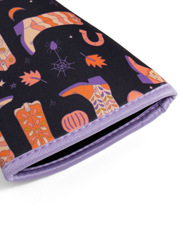 Halloween Western Cowgirl Boots Drink Sleeve, 4 of 4
