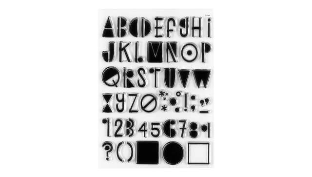 So Rad Alpha 6×8 Stamp Set, 1 of 2