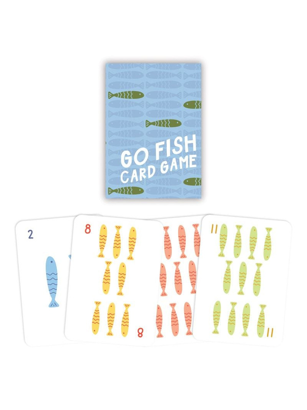 Go Fish Coastal-Inspired Card Game, 1 of 2