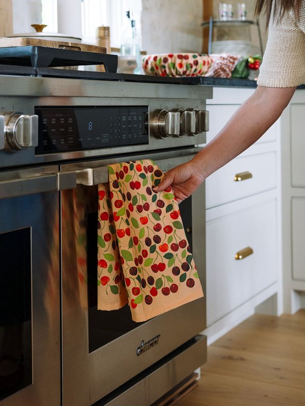 Cherry Grove Kitchen Tea Towel, 2 of 6