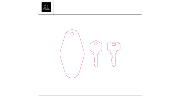 Keychain Cut Files, 1 of 1