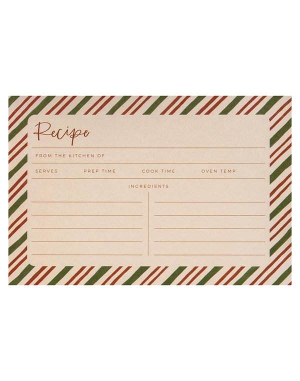 Candy Stripe Recipe Card, 2 of 2