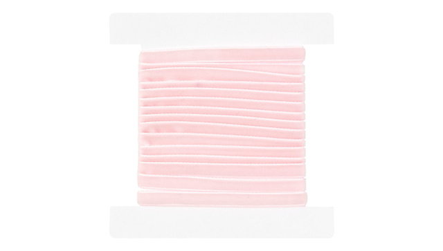 No Place Like Home Pink Velvet Ribbon, 1 of 2