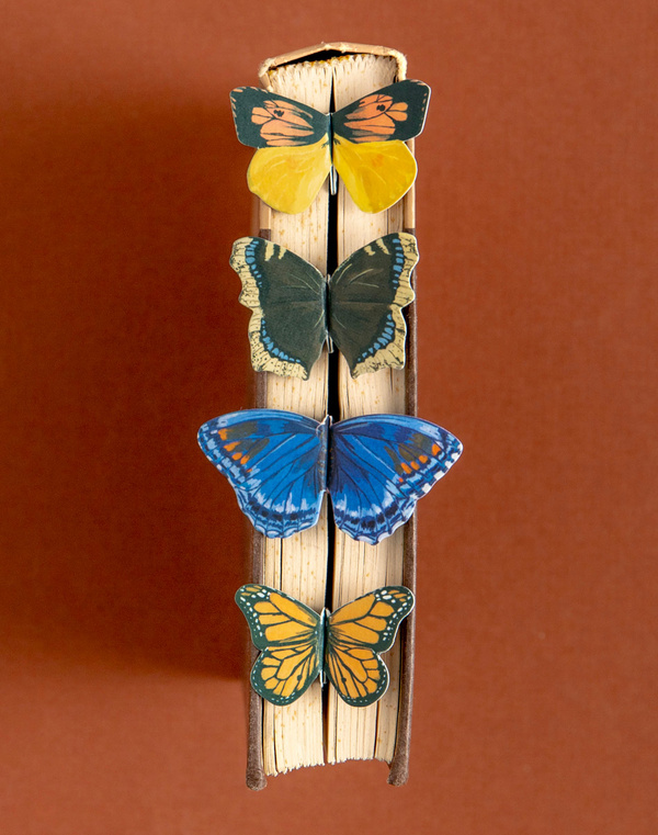 Butterfly Pop-up Bookmark Set, 1 of 5