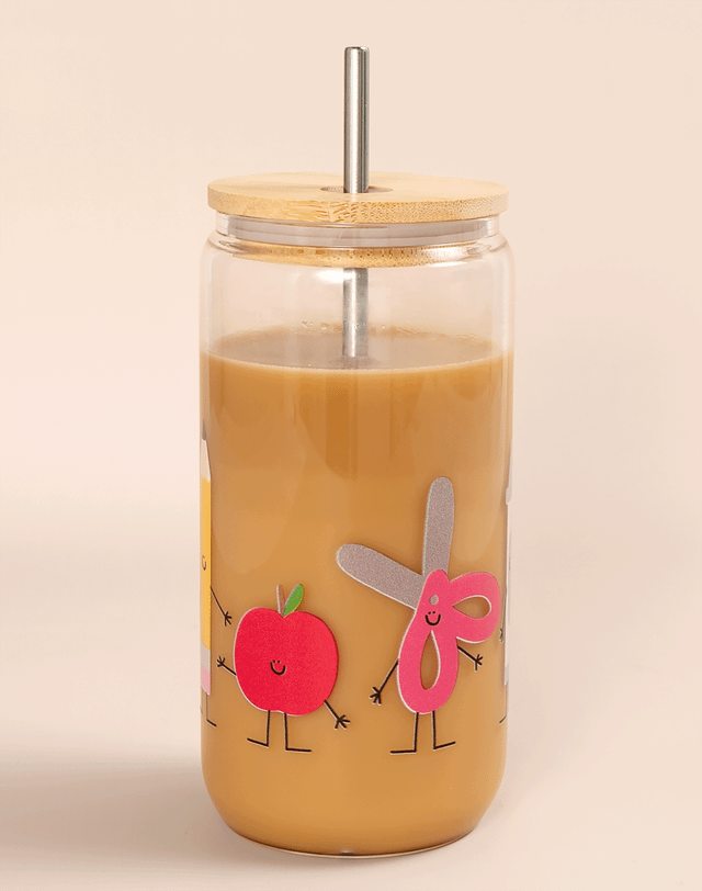 School Supplies Glass Can, 3 of 3