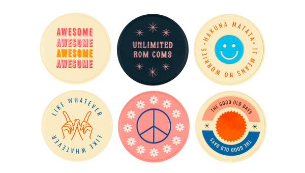 Nostalgia Pleather Badges, 1 of 2