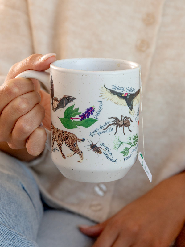 Midnight Flora & Fauna Ceramic Mug, 2 of 4