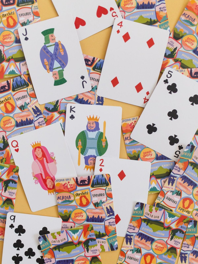 National Park Deck of Playing Cards, 4 of 8