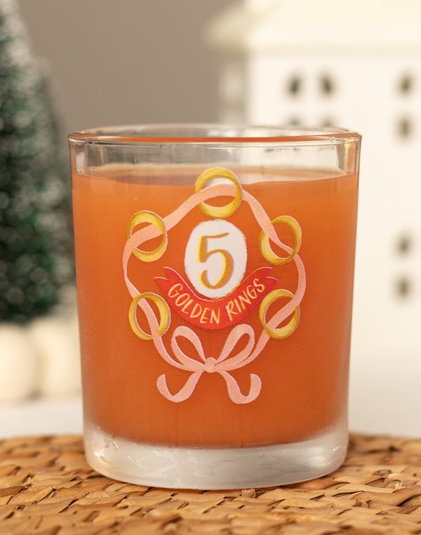 Five Golden Rings 7.5oz Short Juice Glass, 1 of 3