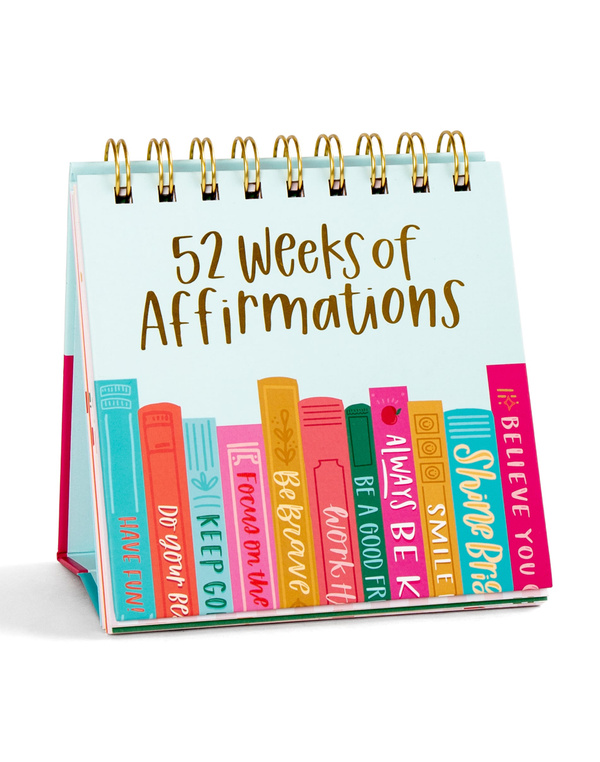 52 Weeks of Affirmations - Desk Flip Calendar, 6 of 9