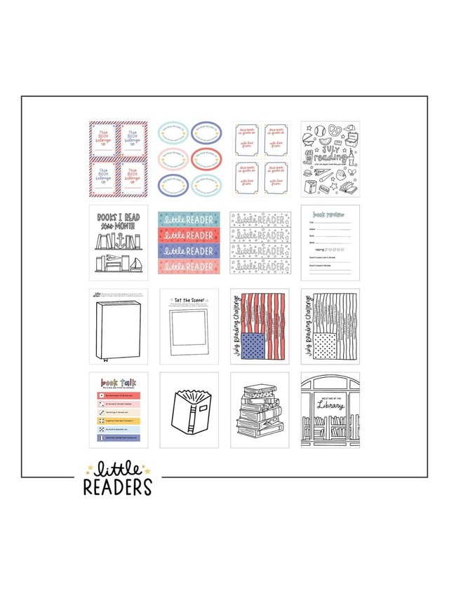 Patriotic Little Readers Digital Bundle, 1 of 3