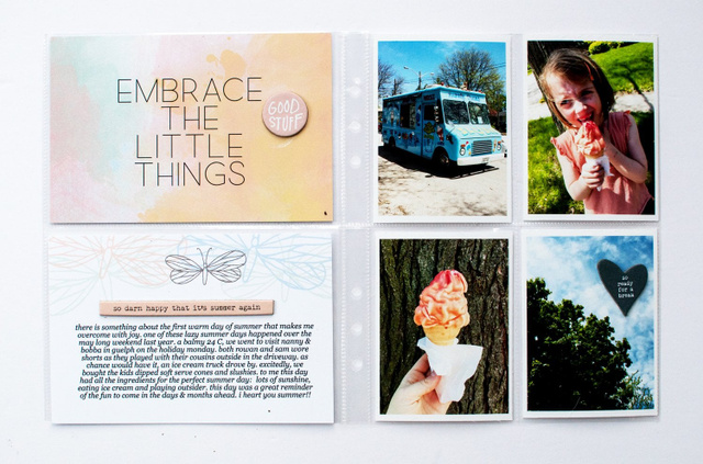 Embrace the Little Things, 1 of 3