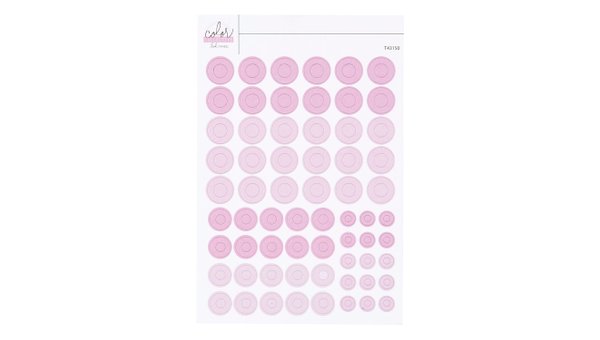Color Collective 4×6 Mini Reinforcer Stickers - Pinkity, 1 of 1