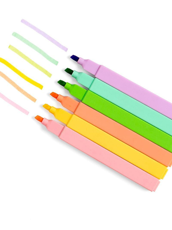 Brights Highlighter Set of 6 Colors, 3 of 4