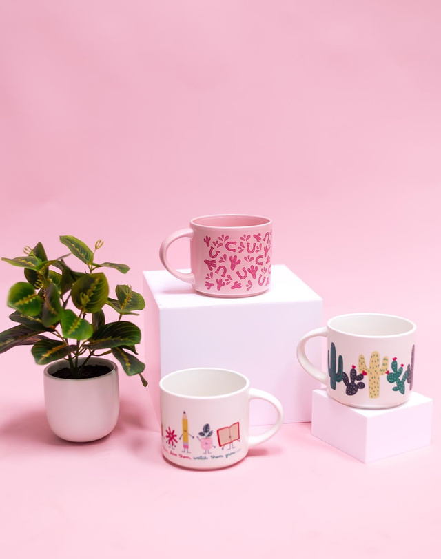 Teach Them Love Them Watch Them Grow Ceramic Mug - Cream, 3 of 7