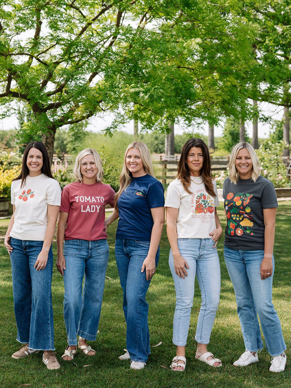 Tomato Bunch Tee - Ivory, 3 of 5