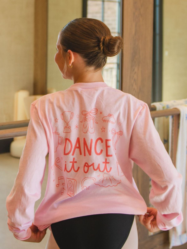 Dance It Out Ballet Essentials Long-Sleeve Tee - Blossom, 2 of 4