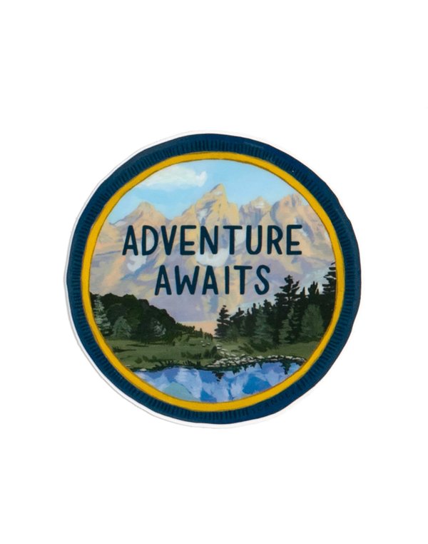 Adventure Awaits Decal Sticker, 5 of 5