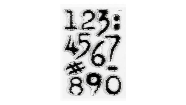Numbers Are Awesome #3 4×6 Stamp Set, 1 of 2