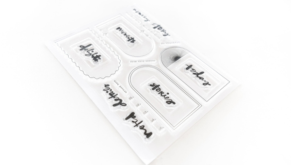 Stamps Are Fun 6×8 Stamp Set - February 2026, 2 of 2