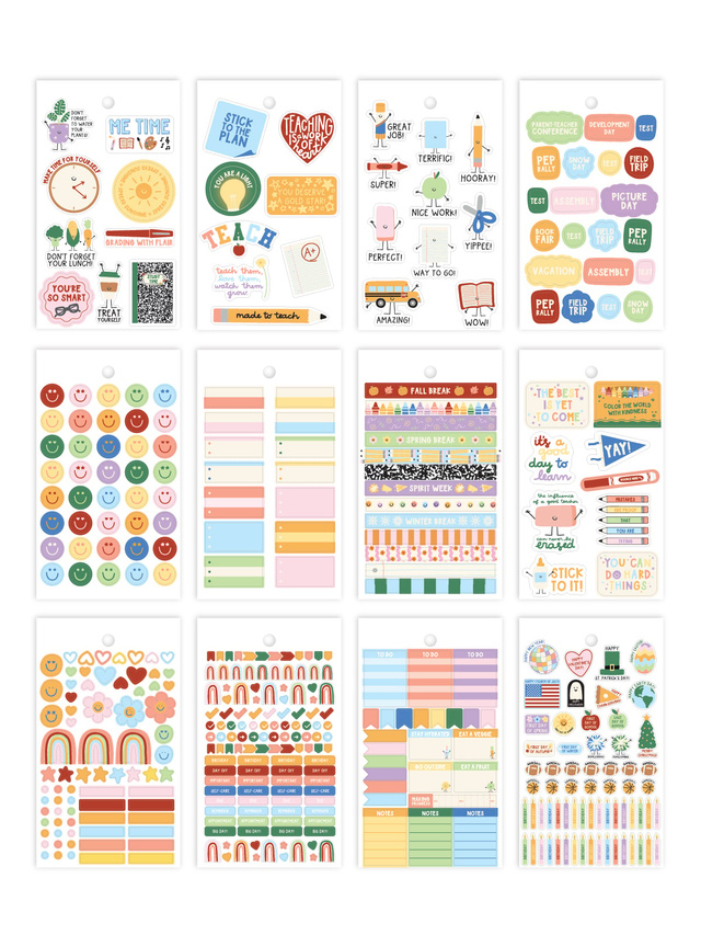 Planner Sticker Club – Positivity & Planning Sticker Book, 3 of 7