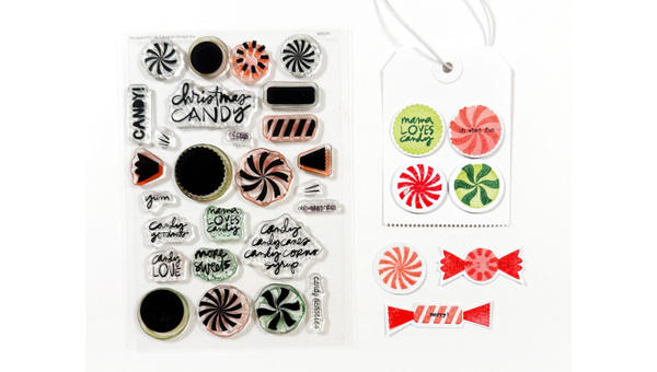 Christmas Candy 4×6 Stamp Set, 3 of 4