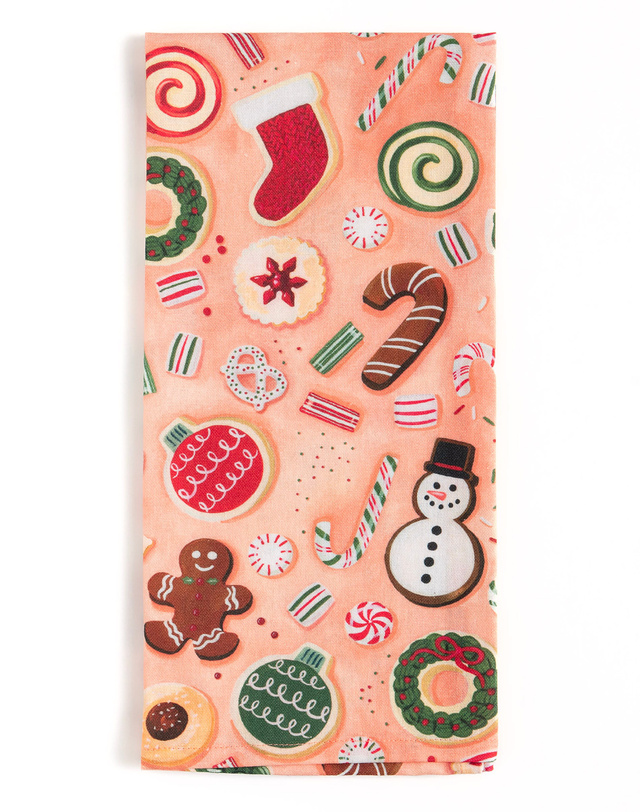 Sweet Holiday Kitchen Towel, 2 of 2