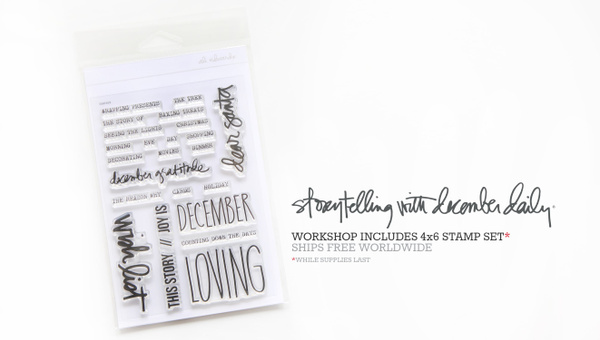 Storytelling with December Daily® 2016, 2 of 5